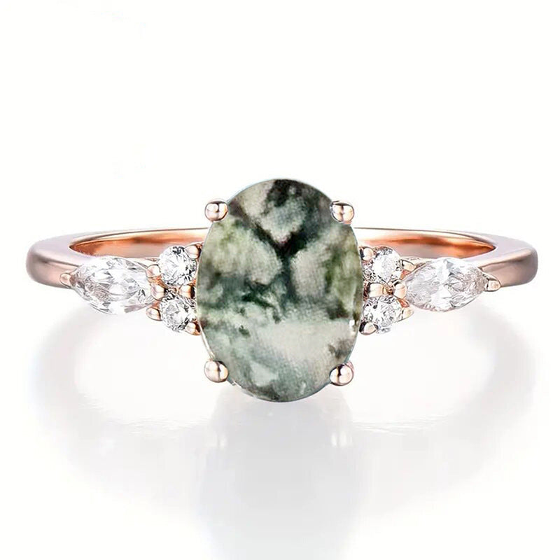 Anillo Ajustable Estilo "Horse Eye"