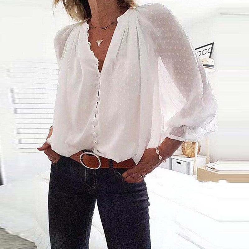 Camisa Portofino | Blusa de Verano Manga Larga estilo Oversize