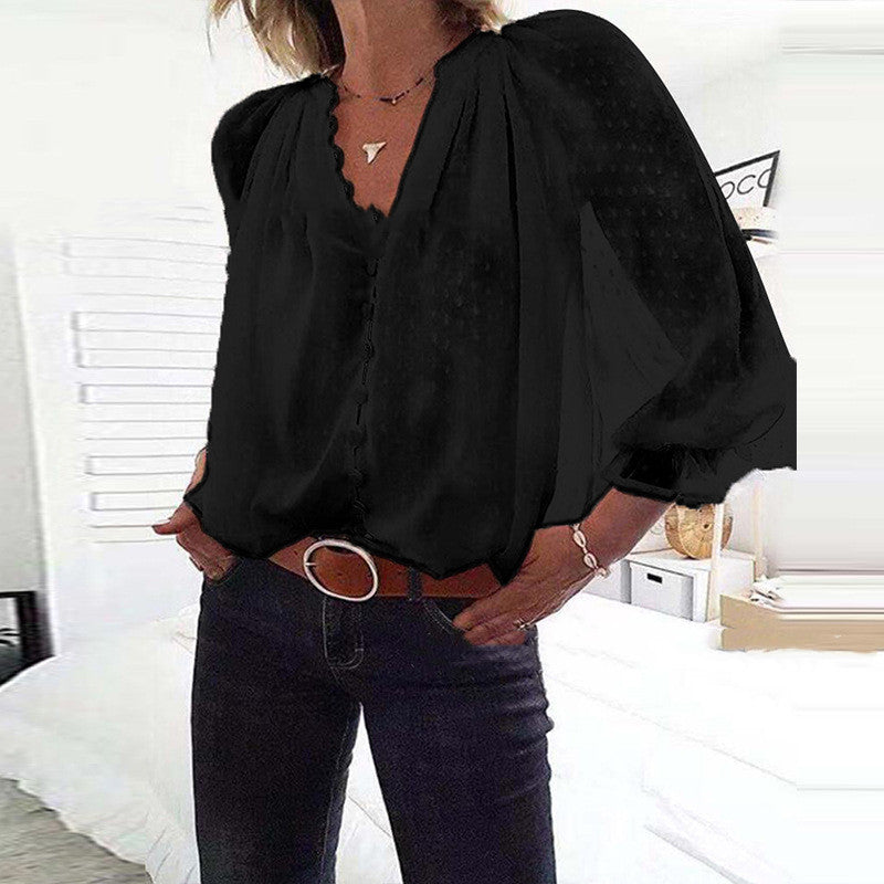 Camisa Portofino | Blusa de Verano Manga Larga estilo Oversize