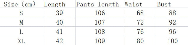 Summer Casual Women's High Waist Suit