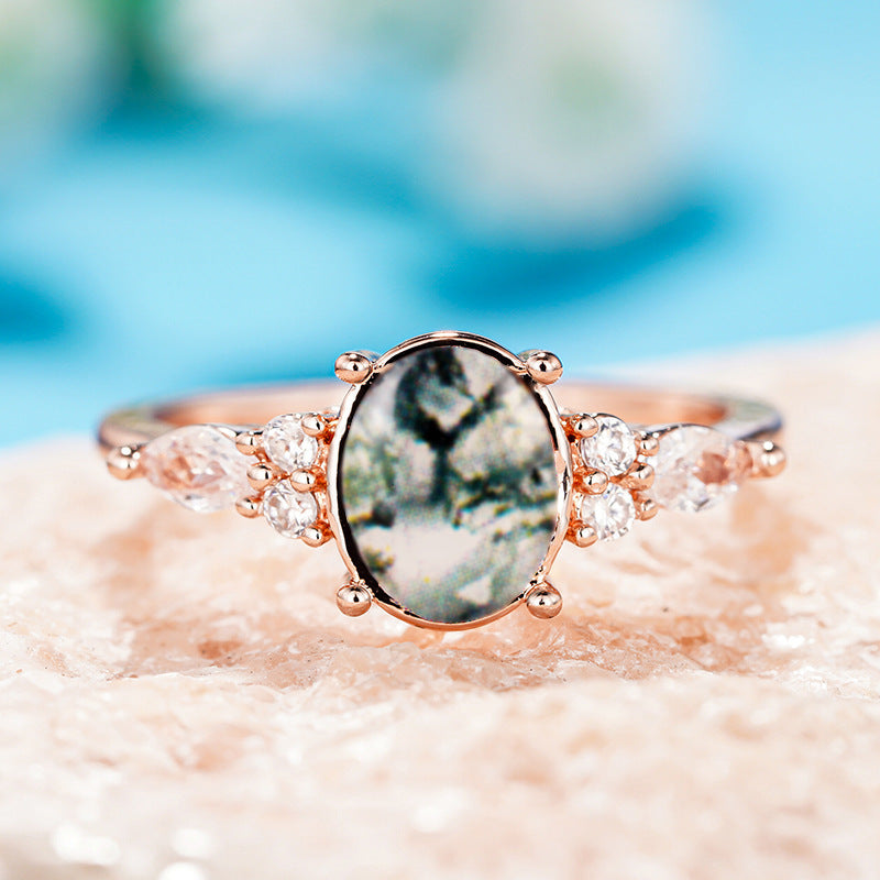 Anillo Ajustable Estilo "Horse Eye"